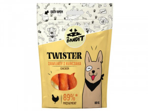 MR.BANDIT TWISTER CHICKEN STICKS/VĪTAS VISTAS NŪJIŅAS 80G